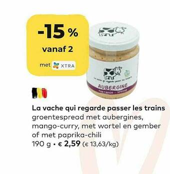 Bio Planet La Vache Qui Regarde Passer Les Trains aanbieding