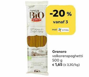 Granoro Volkorenspaghetti