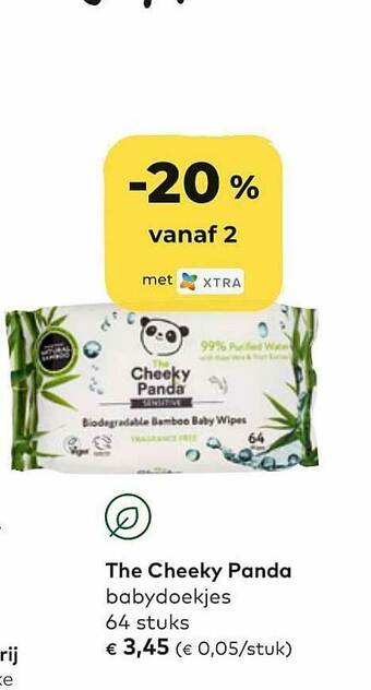 The Cheeky Panda Babydoekjes