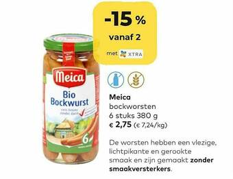 Bio Planet Meica Bockworsten aanbieding