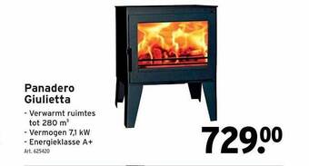 GAMMA Panadero Giulietta aanbieding