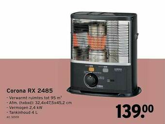 GAMMA Corona Rx 2485 aanbieding