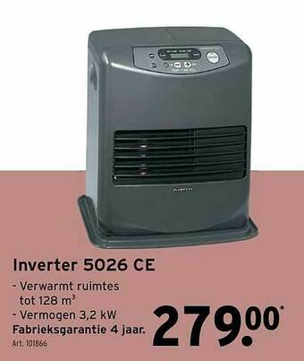 GAMMA Inverter 5026 Ce aanbieding