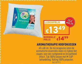 Trafic Aromatherapie Hoofdkussen aanbieding