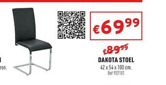 Trafic Dakota Stoel aanbieding