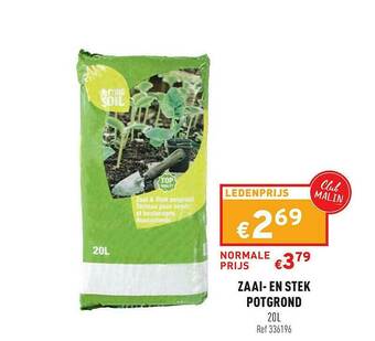 Trafic Zaai En Stek Potgrond aanbieding