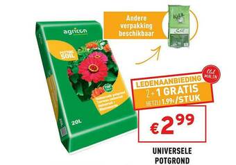 Trafic Universele Potgrond aanbieding