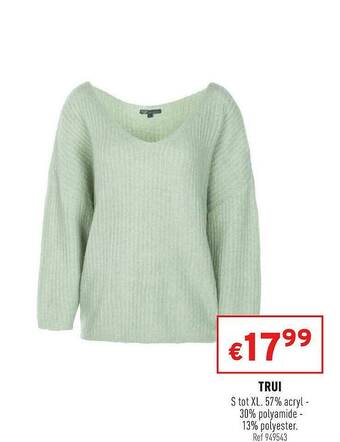 Trafic Trui aanbieding