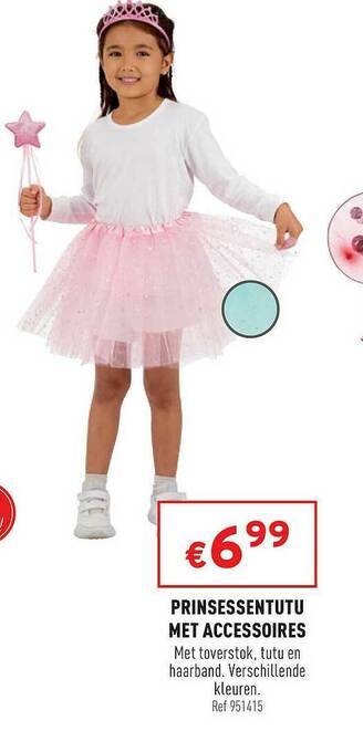 Trafic Prinsessentutu Met Accessoires aanbieding