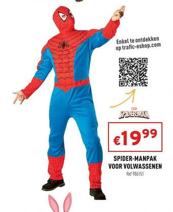 Trafic Spider Manpak Voor Volwassenen aanbieding