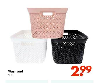 Wibra Wasmand aanbieding