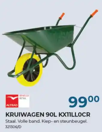 Kruiwagen 90l kx11llocr