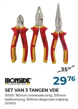 Meno Pro Set van 3 tangen vde aanbieding