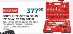 Meno Pro Dopsleutelset 96-delig aanbieding