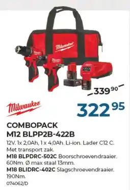 Meno Pro Combopack m12 blpp2b-422b aanbieding