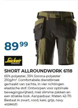 Meno Pro Short allroundwork aanbieding