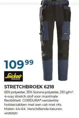 Meno Pro Stretchbroek 6218 aanbieding
