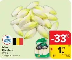Carrefour Market Witloof Carrefour aanbieding
