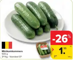 Carrefour Market Minikomkommers aanbieding