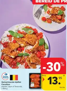 Carrefour Market Gemarineerde kipfilet aanbieding