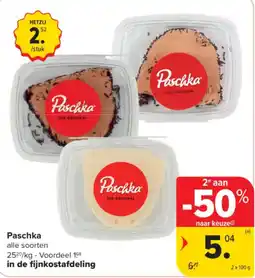 Carrefour Market Paschka alle soorten aanbieding