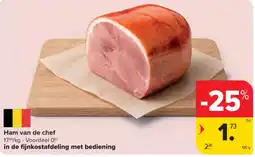 Carrefour Market Ham van de chef aanbieding