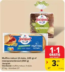 Carrefour Market Muffins natuur aanbieding