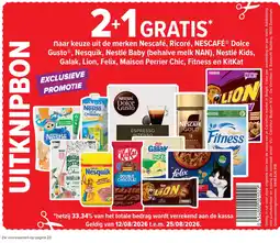 Carrefour Market 2+1 gratis aanbieding