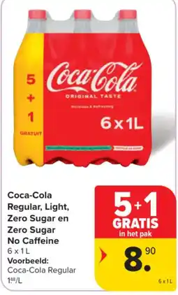 Carrefour Market Coca-Cola aanbieding