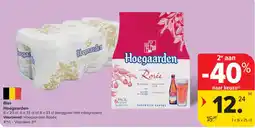 Carrefour Market Bier Hoegaarden aanbieding