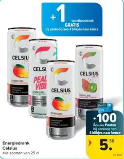 Carrefour Market Energiedrank Celsius aanbieding