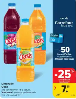 Carrefour Market Limonade Oasis aanbieding