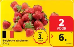 Carrefour Market Belgische aardbeien aanbieding