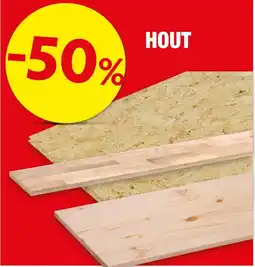 Hubo Hout aanbieding