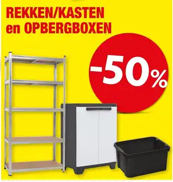 Rekken/kasten en opbergboxen