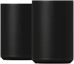 Coolblue Sonos Era 100 SL Lot de 2 Noir aanbieding