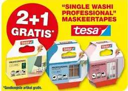 Hubo Tesa Single washi professional maskeertapes aanbieding