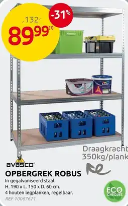 Brico Opbergrek robus aanbieding