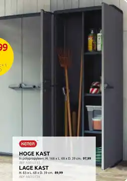 Brico Keter Hoge Kast aanbieding