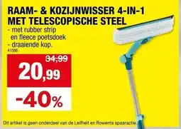 Hubo Raam- & kozijnwisser 4-in-1 aanbieding