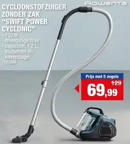 Hubo Cycloonstofzuiger zonder zak swift power cyclonic aanbieding