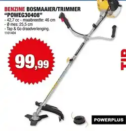 Hubo Benzine bosmaaier/trimmer aanbieding