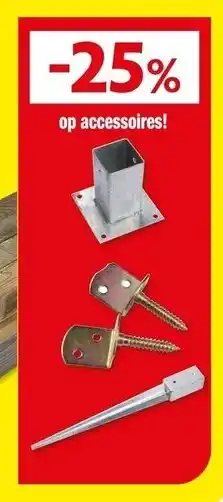 Hubo Accessoires aanbieding