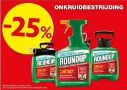 Hubo Roundup onkruidbestrijder aanbieding