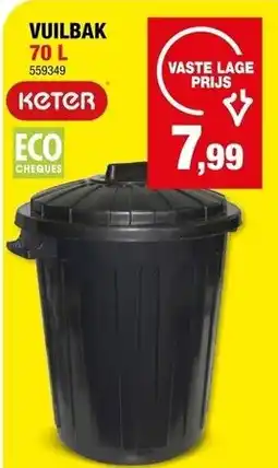 Hubo Vuilbak aanbieding