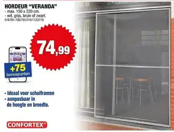 Hordeur veranda