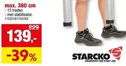 Hubo Telescopische ladder aanbieding
