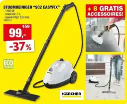 Hubo Stoomreiniger sc2 easyfix aanbieding