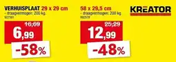 Hubo Verhuisplaat aanbieding