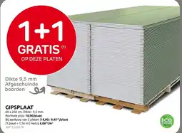 Brico Gipsplaat aanbieding